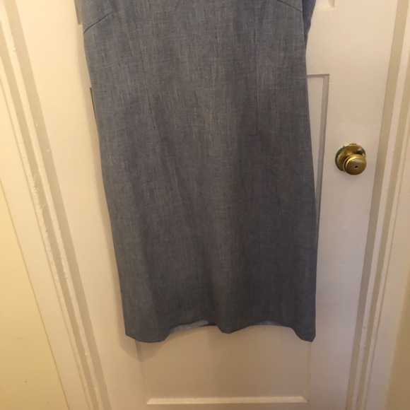 Tradition size 18 sleeveless blue dress with a short little dress overcoat. - Picture 7 of 11